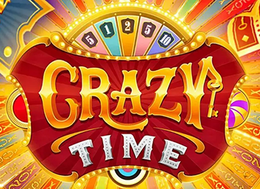 Слот Crazy Time с игровым колесом, яркой студией и живыми ведущими в Бро Казино
